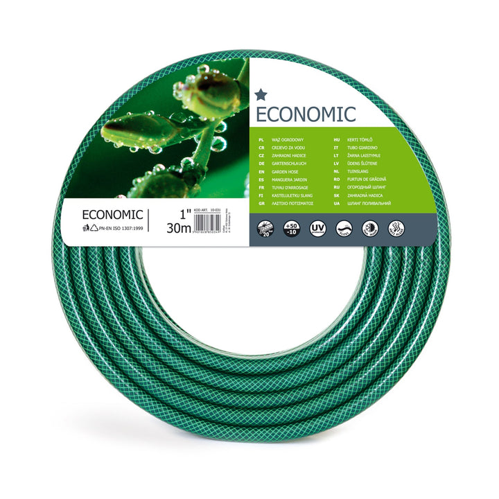 Cellfast Economic 1" градински маркуч, дължина 30 м, 3 слоя
