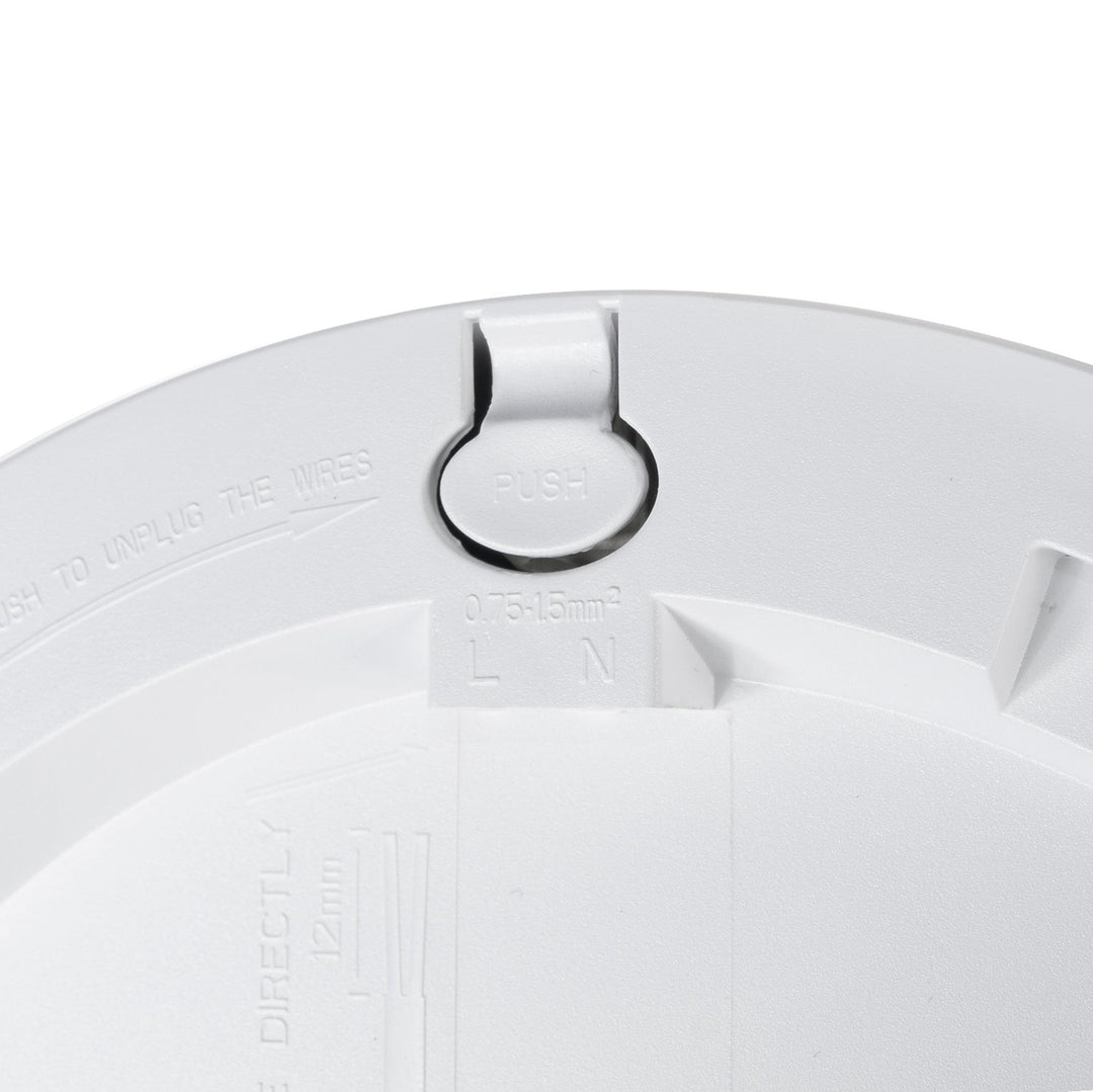6-в-1 LED тавански панел, вграден, ултра-тънък, 18W, 3 цвята (WW, NW, CW) Led4U LD130 вграден захранващ блок