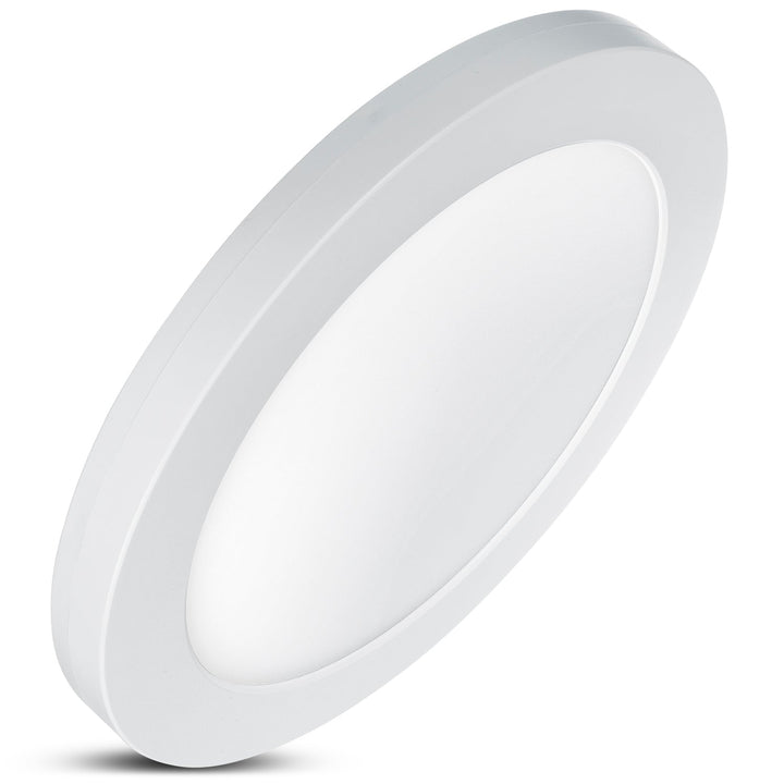 6-в-1 LED тавански панел, вграден, ултра-тънък, 18W, 3 цвята (WW, NW, CW) Led4U LD130 вграден захранващ блок