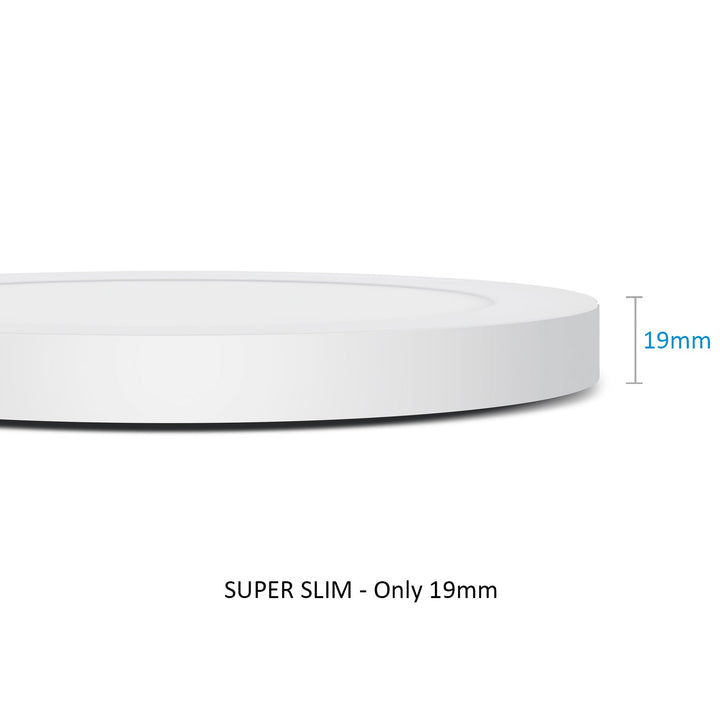 7-в-1 LED таванен панел, вграден, ултратънък, 30W, 3 цвята (WW, NW, CW) Led4U LD142 вграден захранващ блок за микровълнова печка