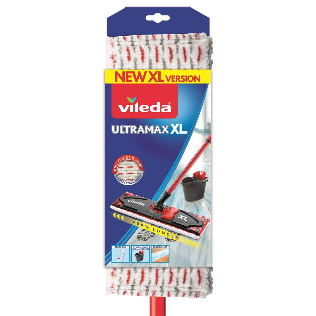 VILEDA Плоска метла с телескопична дръжка ULTRAMAX XL 42CM