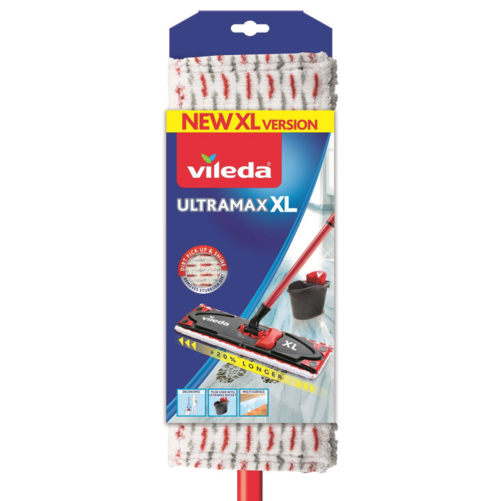 VILEDA Плоска метла с телескопична дръжка ULTRAMAX XL 42CM