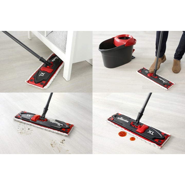 VILEDA ROTATING MOP Flat Ultramax Turbo XL 42CM!