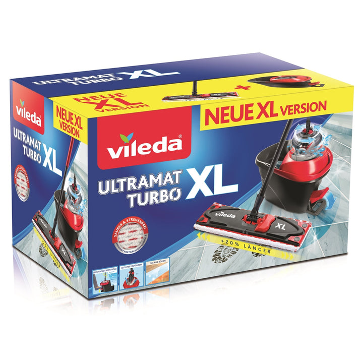VILEDA ROTATING MOP Flat Ultramax Turbo XL 42CM!