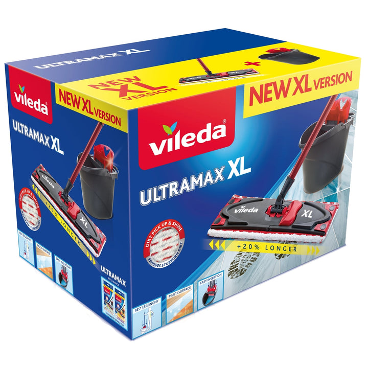 VILEDA кофа за моп с изстисквачка ULTRAMAX BOX XL 42CM качество