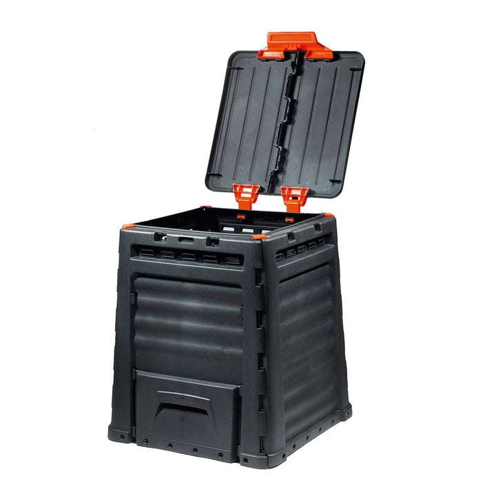 Keter Eco Composter 320L Капаци за изваждане на компост от двете страни