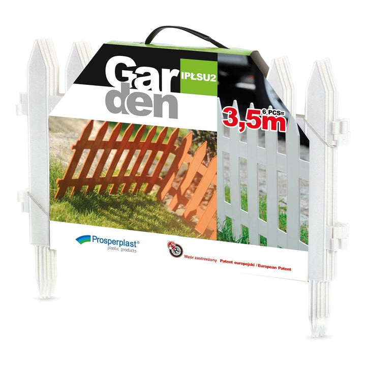 Garden Classic IPŁSU2 S449 3,6 м бяла градинска ограда