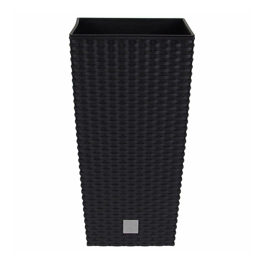 Prosperplast Rato Square DRTS225 S433 антрацитен саксиен с вложка