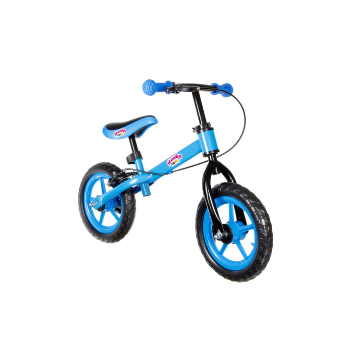HanksKids Bicicletă sigură cu frână Bicicletă de fond Blue BB-SAFE-12B