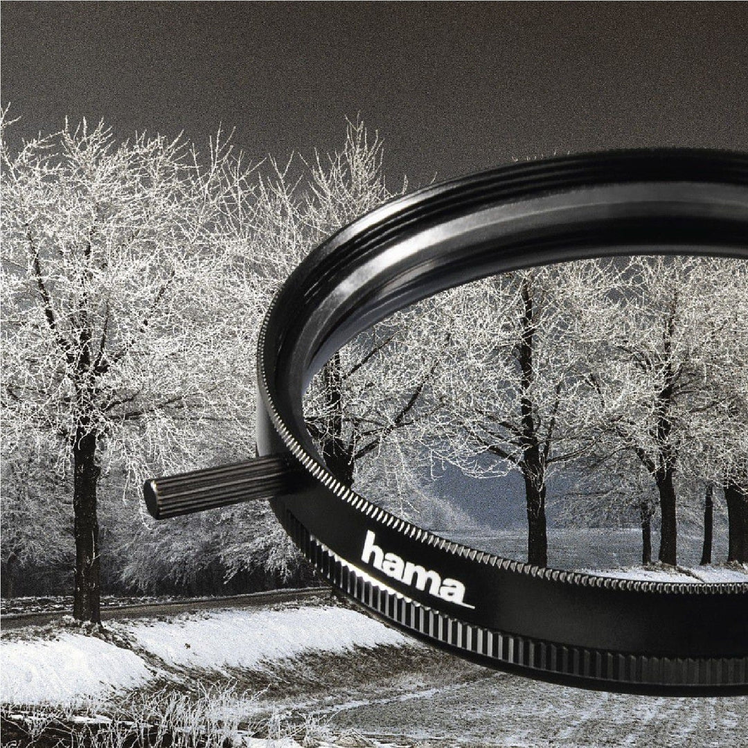 Filtru gradual Hama, 58mm, Gri inchis, dimensiuni 10 x 12 x 2 cm