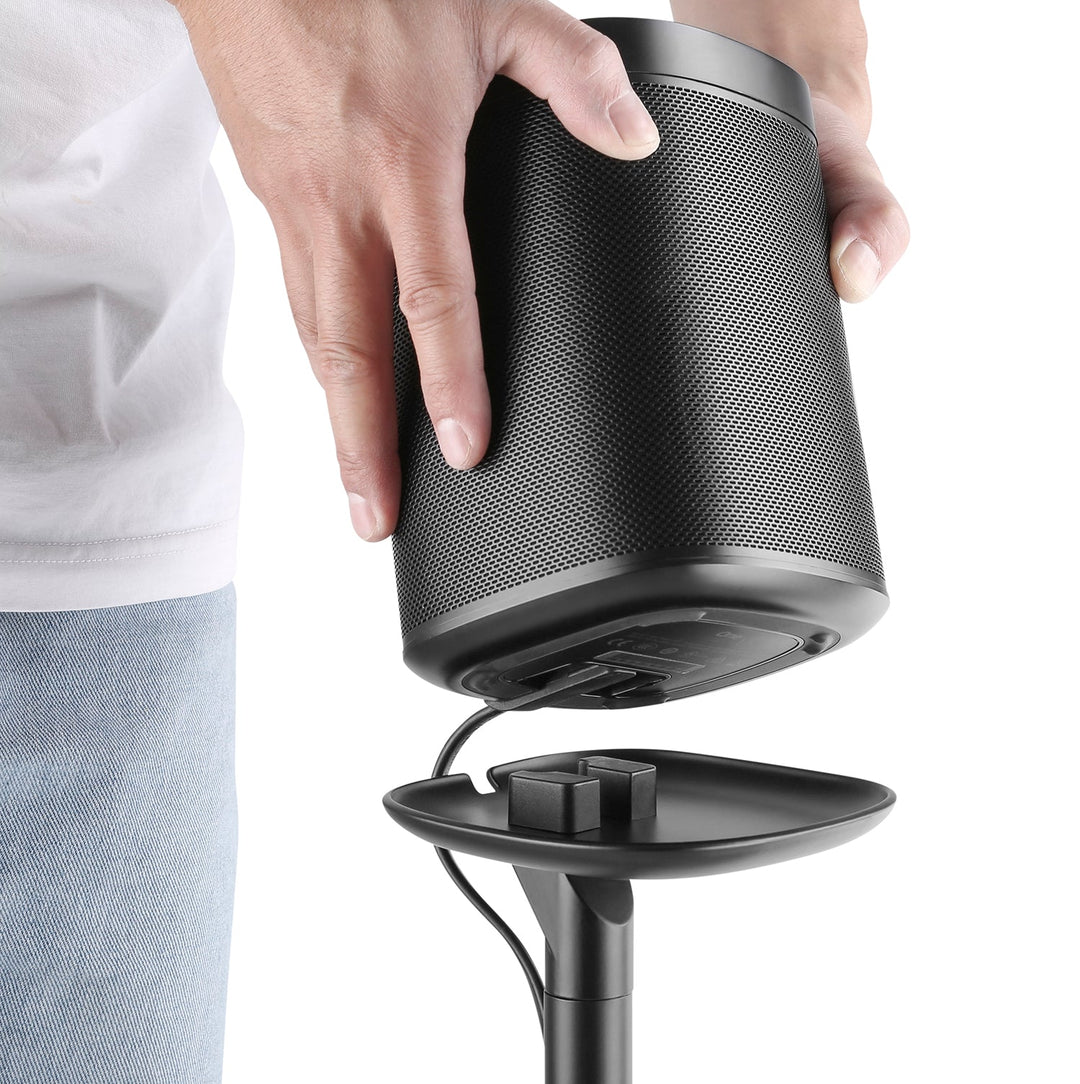Стойка за инсталиране на пода за интелигентен високоговорител Sonos One Sonos Play Maclean Brackets MC-841