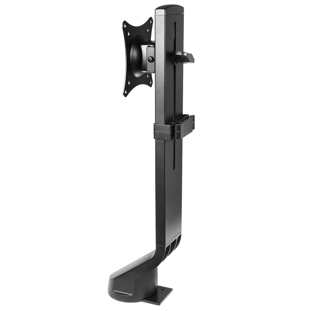 Монтажната стойка за монитор Maclean MC-853 17"-32" 8 кг е съвместима с моделите MC-848 и MC-849.