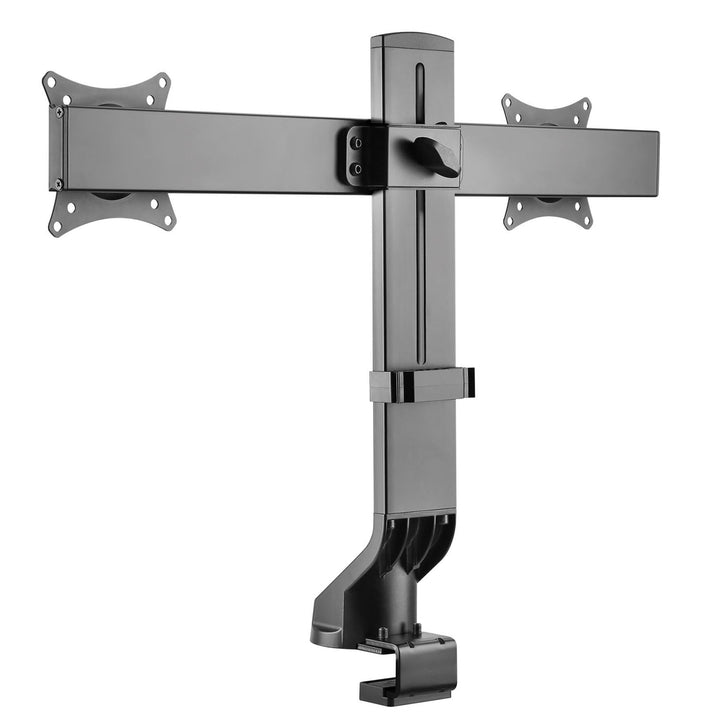 Двойна стойка за монитор / двойна 17"-27" 14 кг Maclean MC-854 VESA 75x75 100x100 подходяща за MC-848 и MC-849
