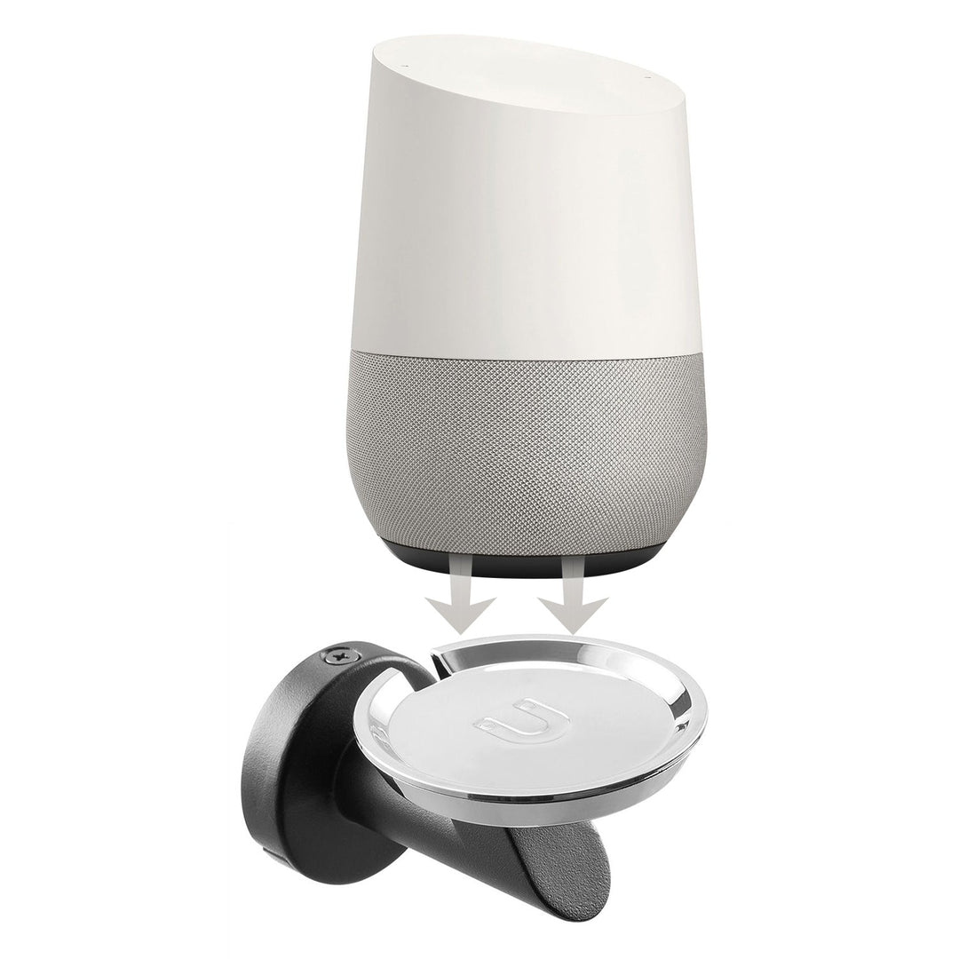 Стенен монтаж за Google Home Maclean MC-857 черен