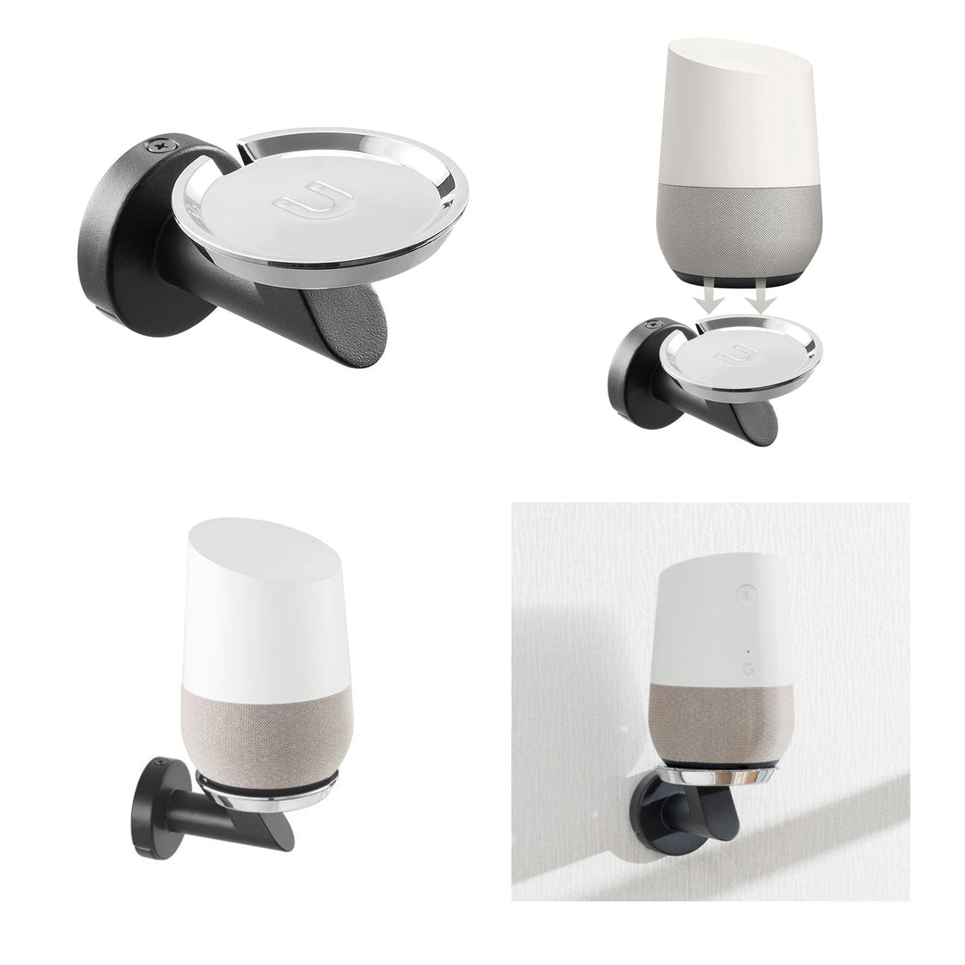 Стенен монтаж за Google Home Maclean MC-857 черен