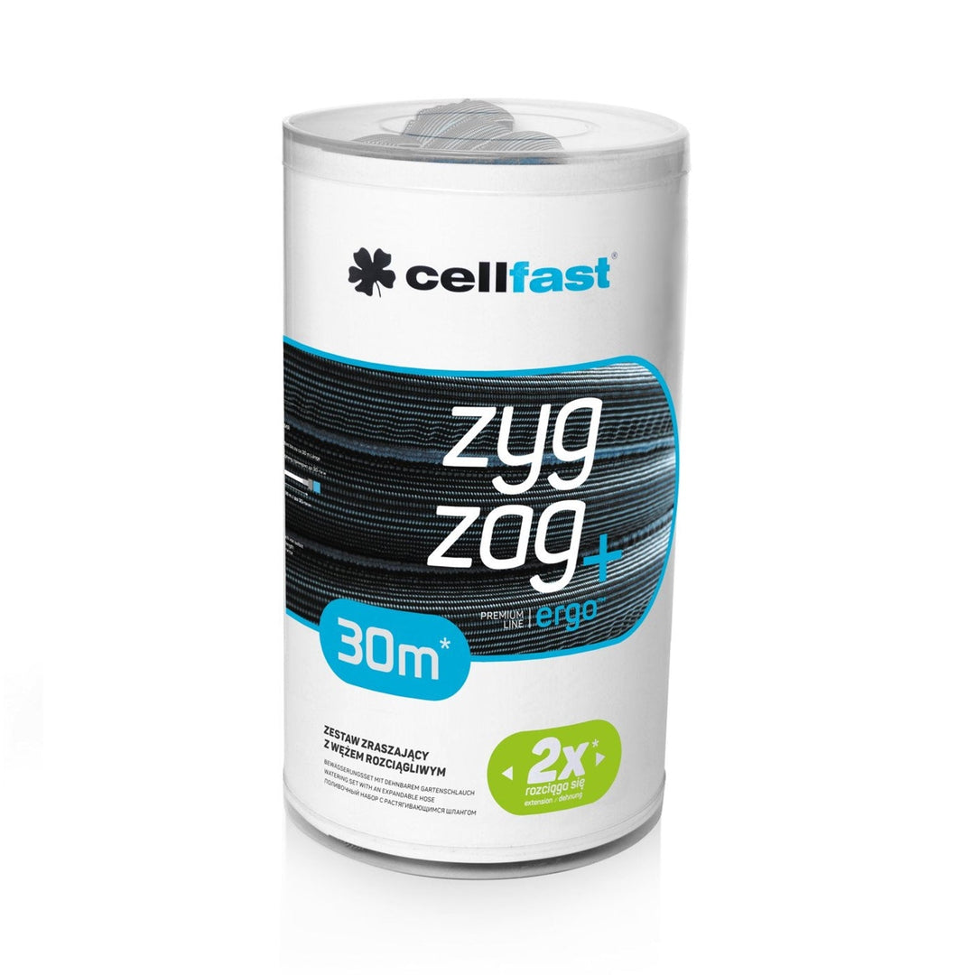 Furtun extensibil + aspersor 15-30m Cellfast ZygZag, calitate