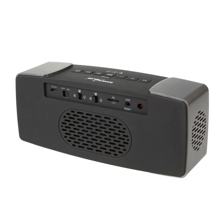 Bluetooth 4.2 радиобудилник, FM, aux-in, 6W, температура, аларма, часовник, батерия 2200mAh GreenBlue GB200