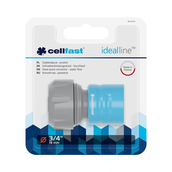 Cellfast Ideal 50-635 3/4" бърз съединител, високо качество