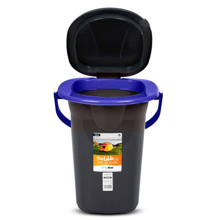 GreenBlue GB320BB черна и тъмно синя преносима тоалетна