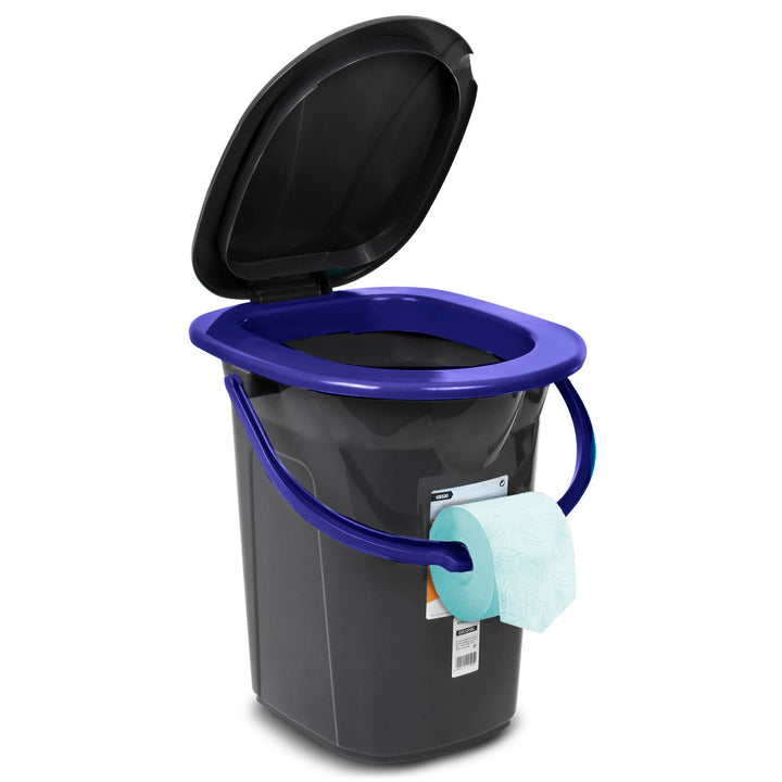 GreenBlue GB320BB черна и тъмно синя преносима тоалетна