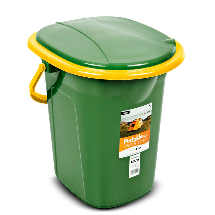 GreenBlue GB320GO преносима тоалетна, тъмнозелена и оранжева