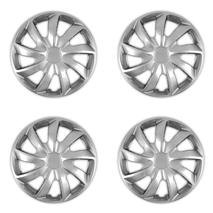 NRM QUAD SILVER 17'' сребърни капаци за джанти - покрити със защитен лак