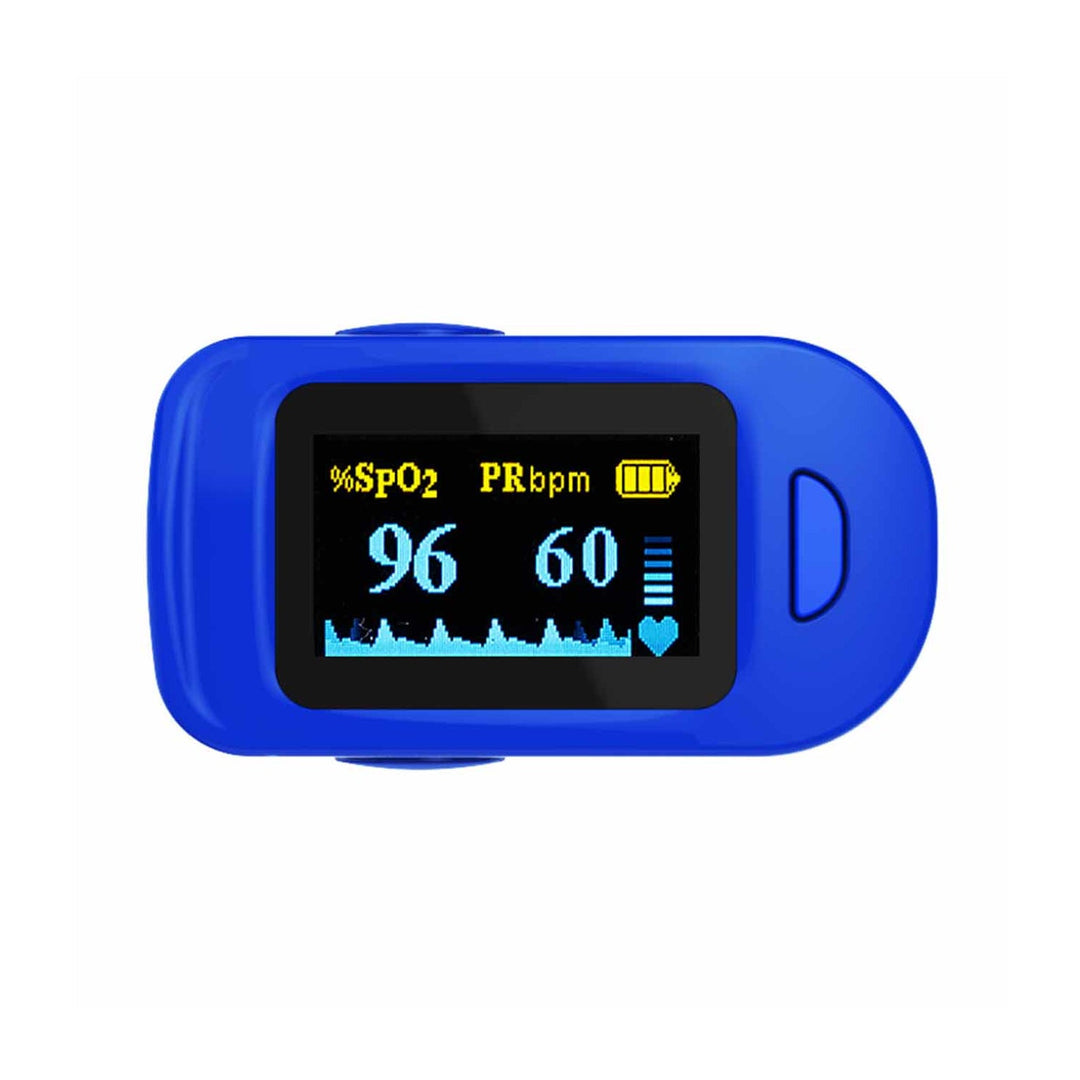 Tech-Med TM-PX30 пулсоксиметър, черен OLED дисплей