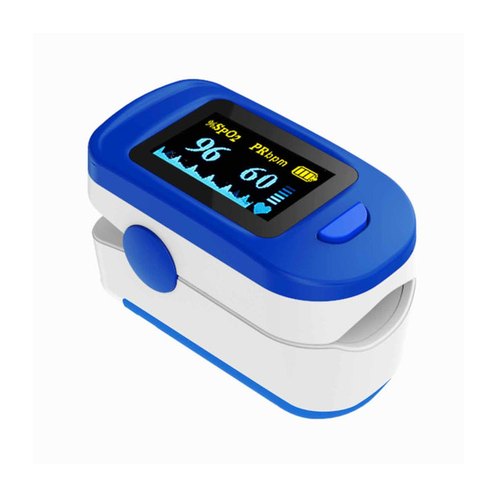 Tech-Med TM-PX30 пулсоксиметър, черен OLED дисплей