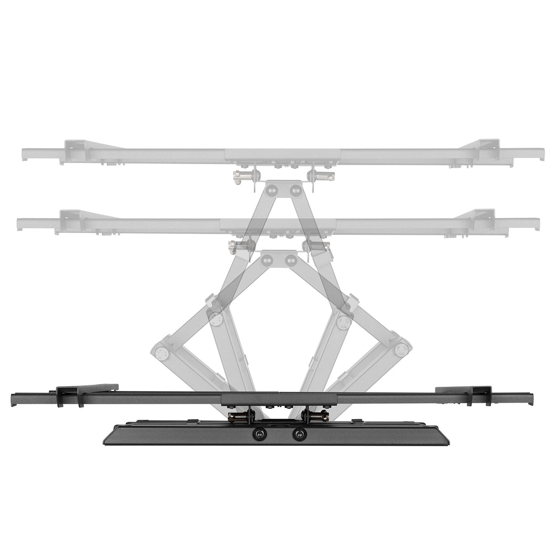Maclean MC-881 черен телевизионен монтаж за телевизори 37-85", макс. VESA 600x400, 60 кг