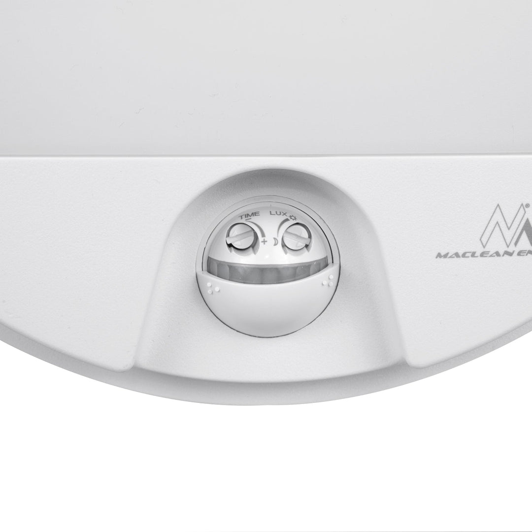LED лампа с инфрачервен датчик за движение MCE291 W 1100lm 15W IP54 Maclean Energy, бяла