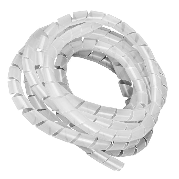 Husa Maclean MCTV-686T pentru cabluri (14,6 * 16mm) 3m spirală transparentă