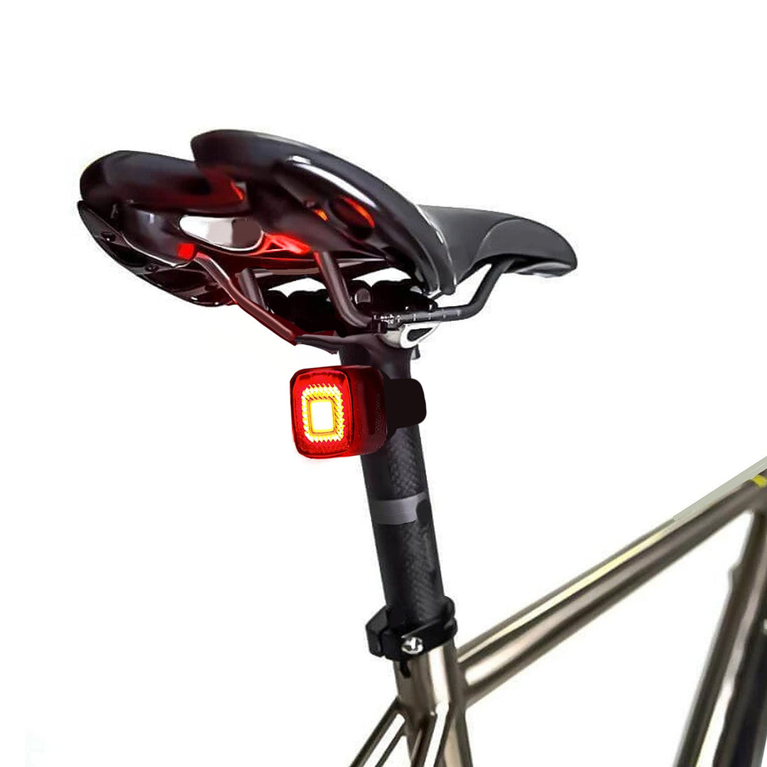 USB задна велосипедна светлина AUTO STOP сензор за сумрак Maclean Energy MCE355 COB LED макс. 125lm батерия 450mAh