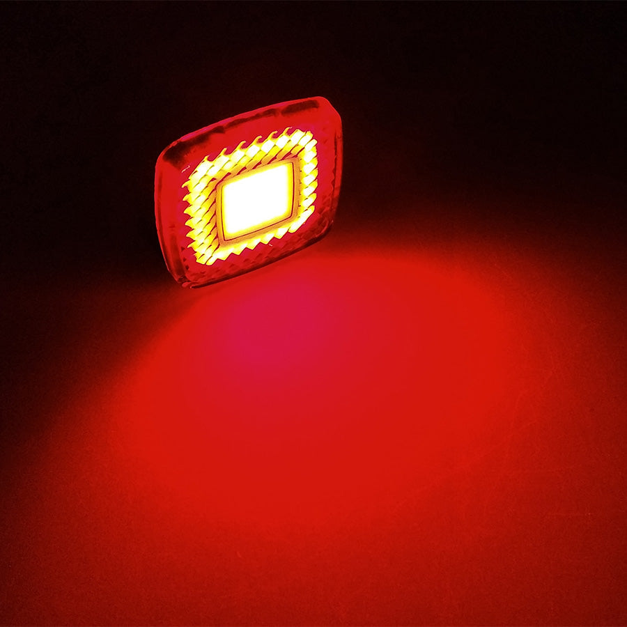 USB задна велосипедна светлина AUTO STOP сензор за сумрак Maclean Energy MCE355 COB LED макс. 125lm батерия 450mAh