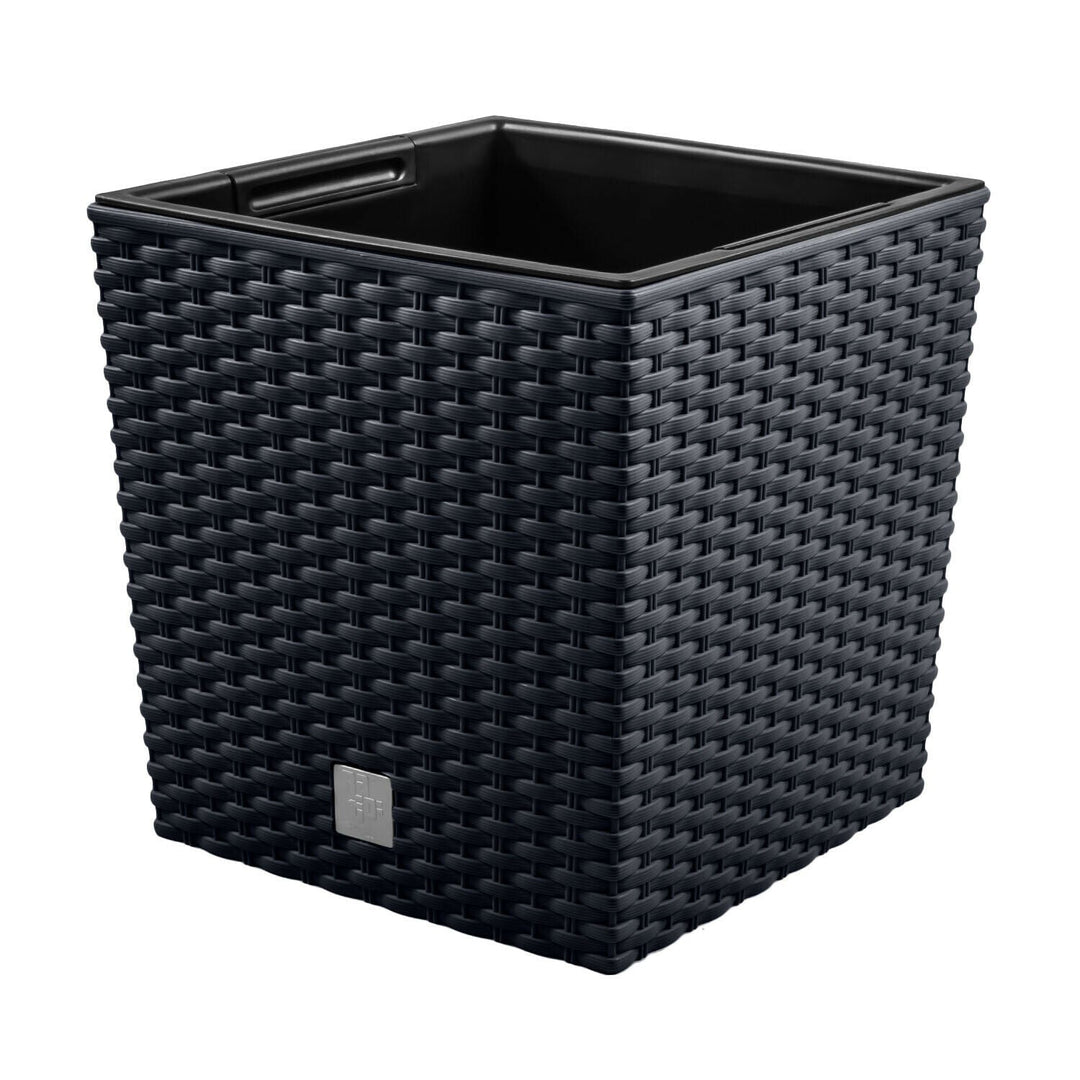 Rato Low DRTS225L-S433 саксия с вложка – цвят антрацит