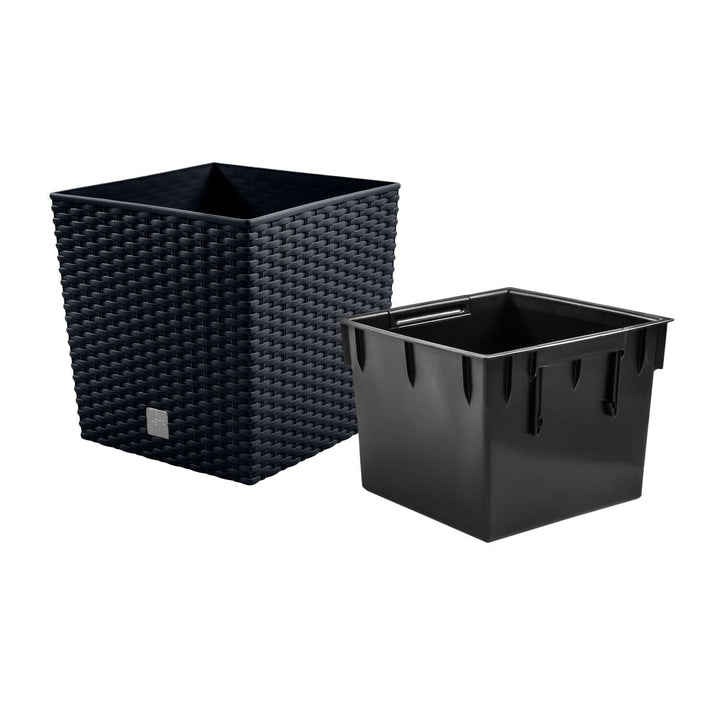 Rato Low DRTS265L-S433 саксия с вложка – цвят антрацит