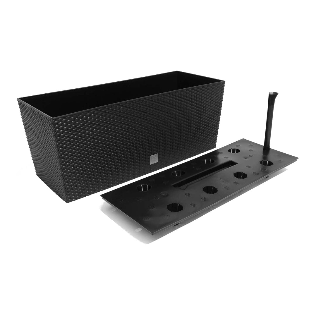 Prosperplast Rato Case DRTC600 S433 антрацит ратан саксия