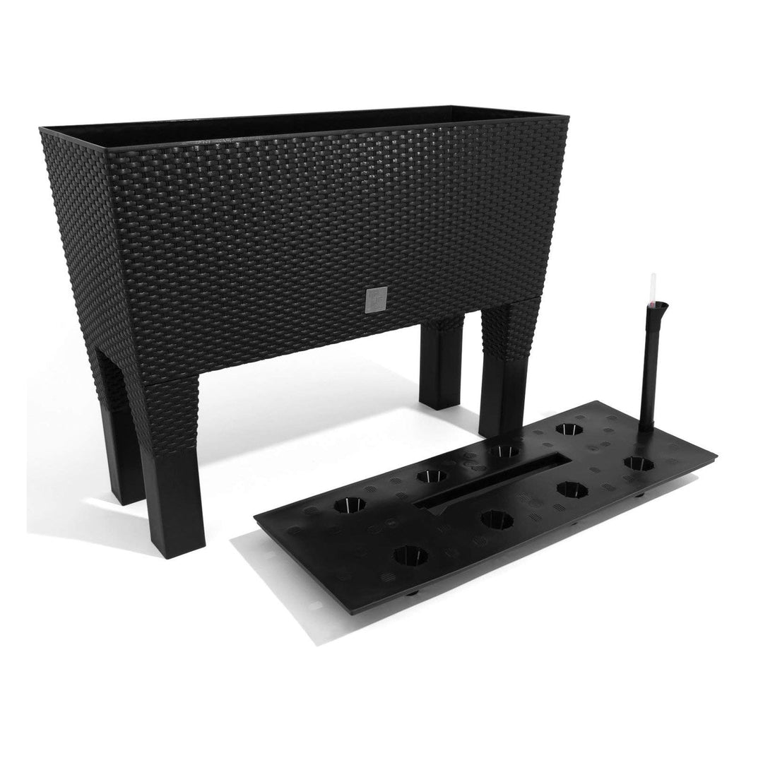 Prosperplast Rato Case DRTC800H S433 антрацит ратан саксия