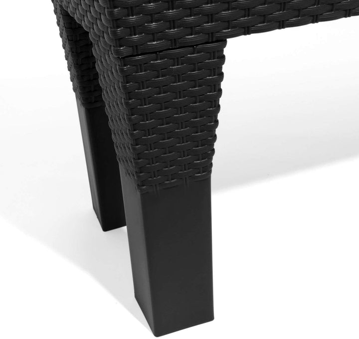 Prosperplast Rato Case DRTC800H S433 антрацит ратан саксия