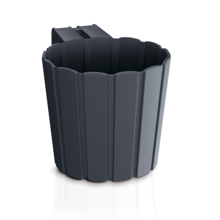 Mașină de plantat balcon cu cârlige Boardee Hook pot DDEZ150-S433 - antracit