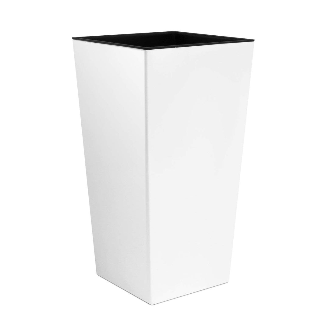 Urbi Square DURS265-S449 саксия с вложка – бяла