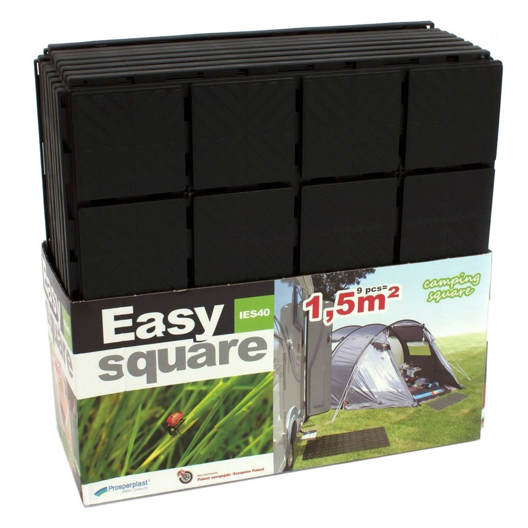 Решетка за компостна кутия 1,5 м² Easy Square IES40 черна