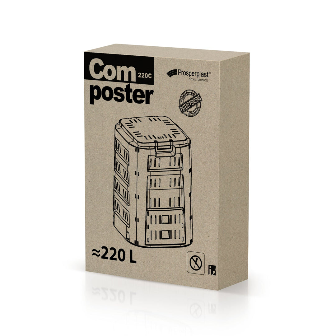 220L Prosperplast Compogreen IKST220C кош за компост