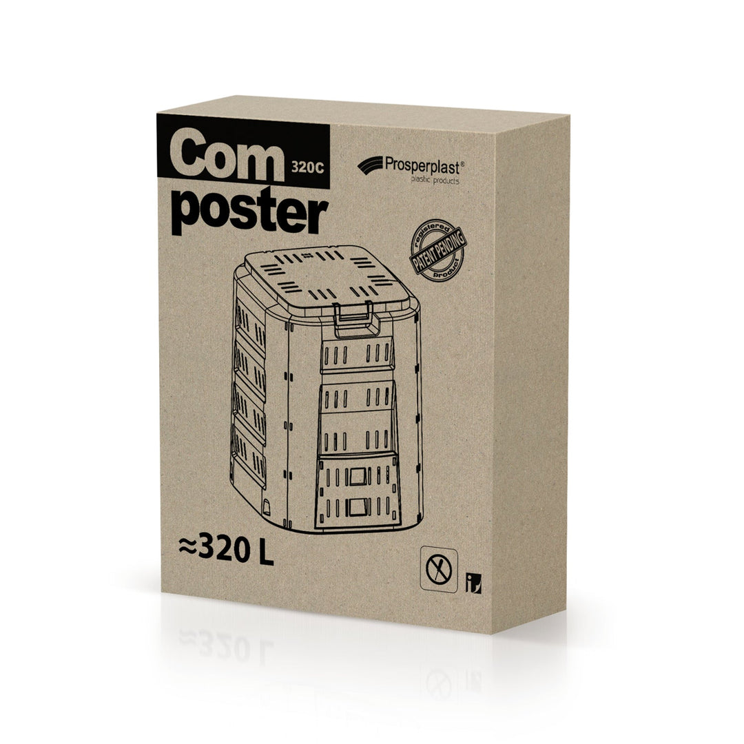 320L Prosperplast Compogreen IKST320C кош за компост