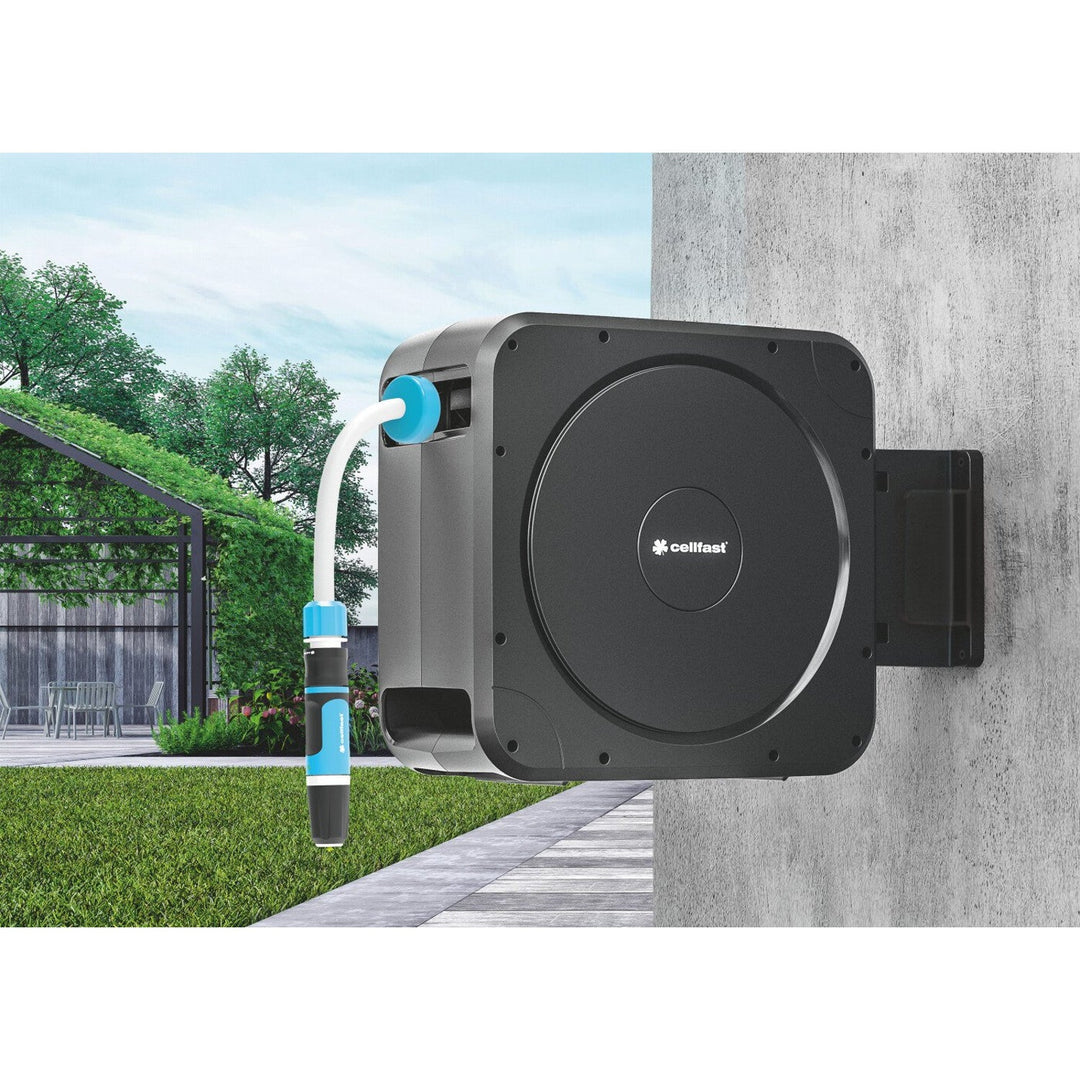 Cellfast Ergo ™ cutie de furtun automată tambur furtun tambur furtun 1/2 "20 m