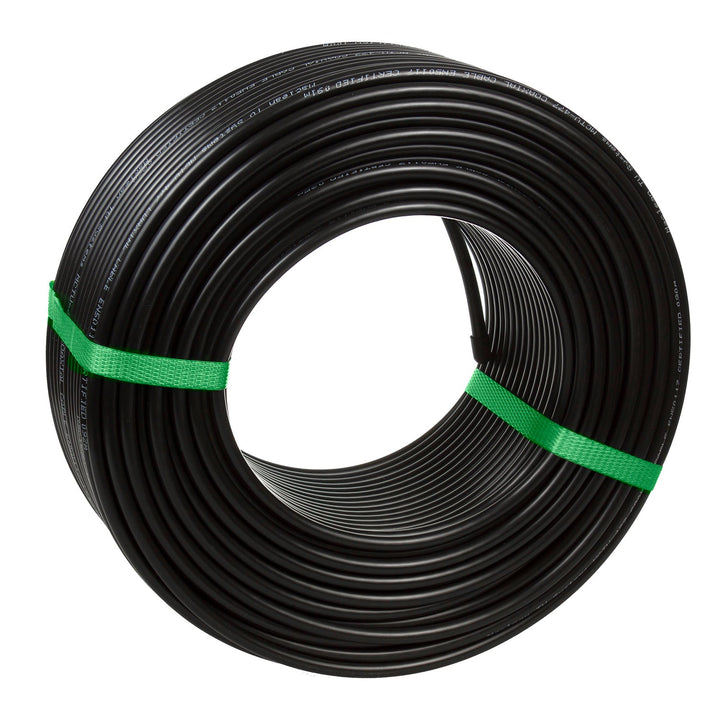 RG6 100M Maclean MCTV-477 1.0CU+4.6FPE+AL/P+96*0.12AL+6.8PE гел-пълнен сателитен коаксиален кабел