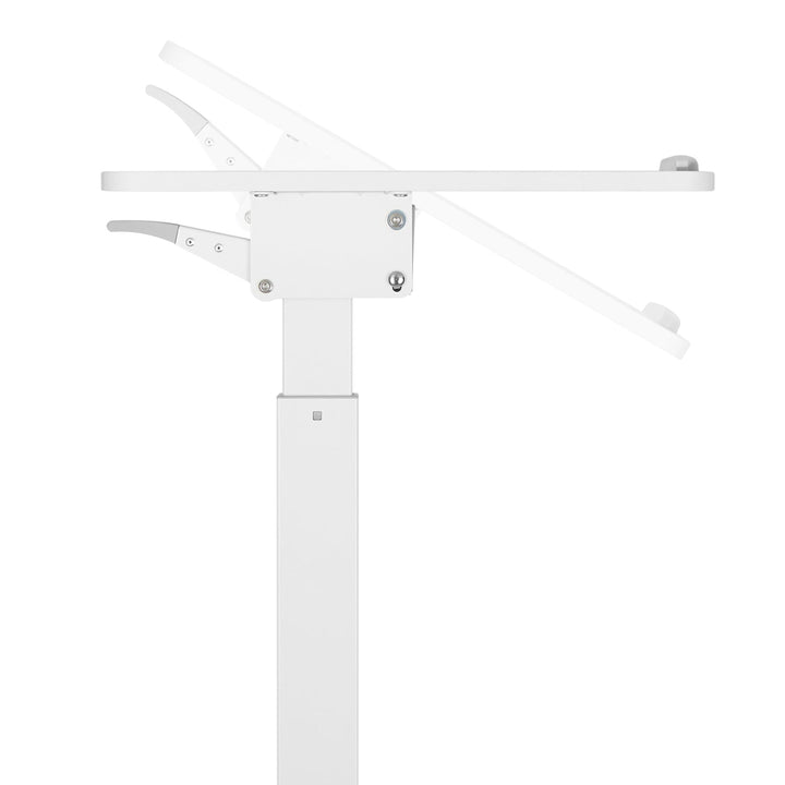 Бюро Maclean, с регулируема височина, газови амортисьори, за работа в изправено или седнало положение, максимална височина 113 cm, MC-892W