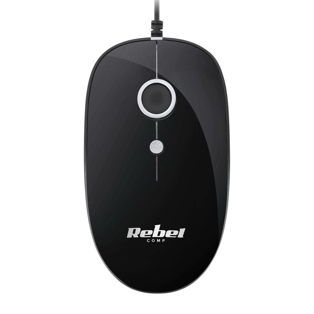 Mouse cu fir cu senzor optic Rebel WDM100