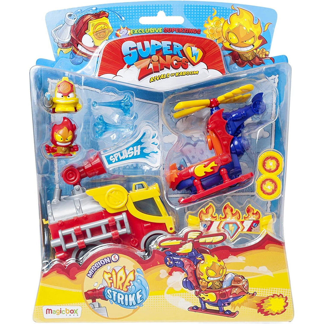 SuperZings Fire Strike Super Zings Kaboom City le sauper-eroi super zings