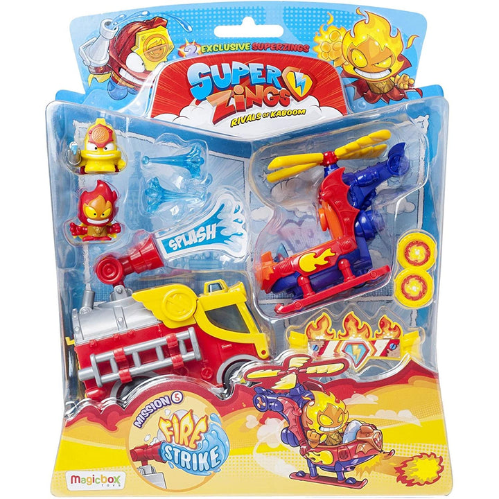SuperZings Fire Strike Super Zings Kaboom City le sauper-eroi super zings