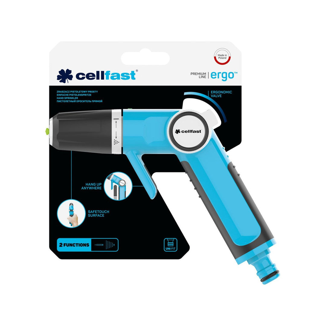 Cellfast Ergo прав пистолет за пръскане 1/2 3/4"